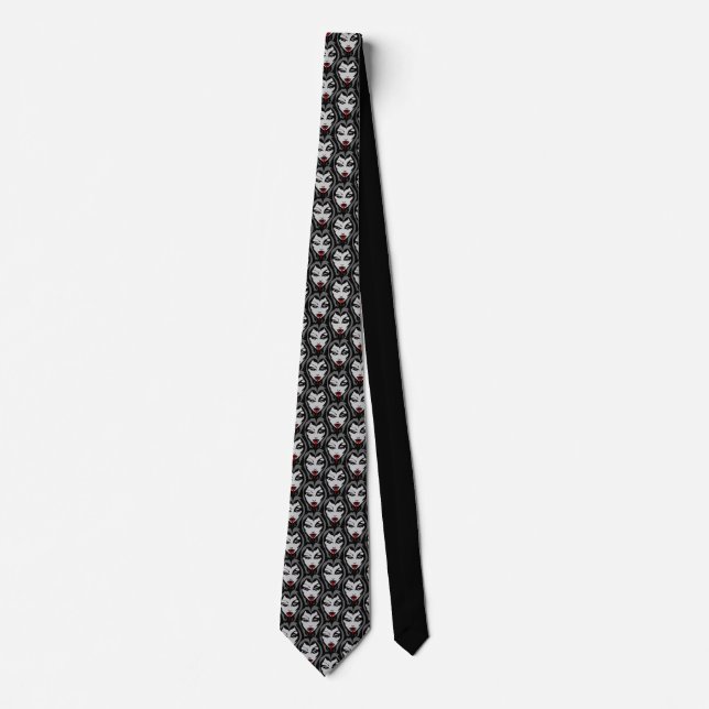 Halloween Krawatte Vampire Halloween Neckties Cust (Vorderseite)