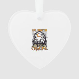 Halloween Kreative Kinder Silhouette Halbmond W Ornament