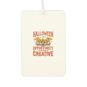 Halloween Kreativer Kürbis Fledermaus Vintage Vekt Autolufterfrischer