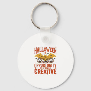 Halloween Kreativer Kürbis Fledermaus Vintage Vekt Schlüsselanhänger