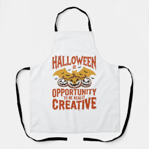 Halloween Kreativer Kürbis Fledermaus Vintage Vekt Schürze