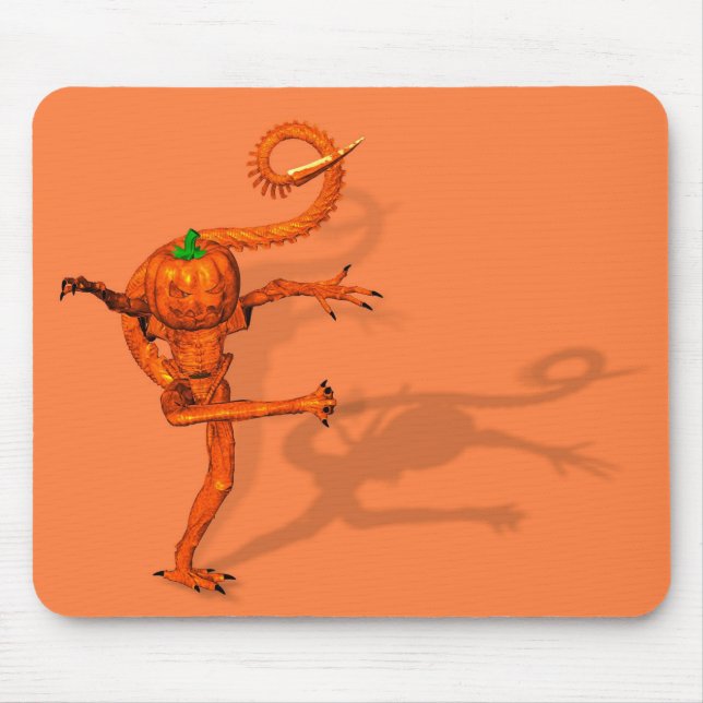 Halloween-Kreatur aus Galaxy Pumpkin Mousepad (Vorne)