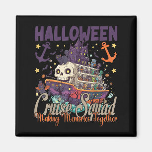Halloween Kreuzfahrt Gruppe 2025 Halloween Reise F Magnet
