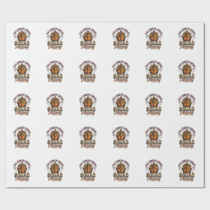Halloween Kreuzfahrt Mami Vintage Schiff Squad Des Geschenkpapier