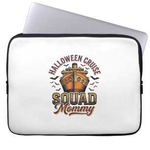Halloween Kreuzfahrt Mummy Vintage Schiff Squad De Laptopschutzhülle
