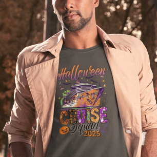 Halloween Kreuzfahrt Squad Schiff T-Shirt