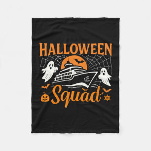 Halloween Kreuzfahrt Team 2025 Familie Kreuzfahrt Fleecedecke