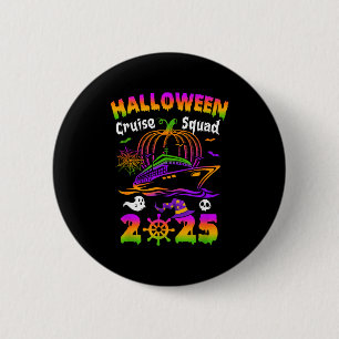 Halloween Kreuzfahrt-Team 2025 Kürbis Soky Saison Button