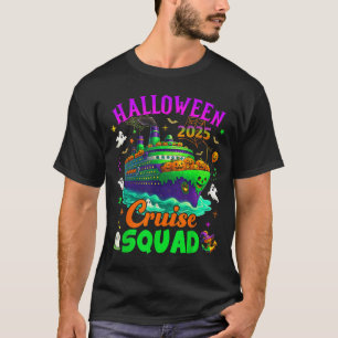 Halloween Kreuzfahrt Team 2025 Passende Kreuzfahrt T-Shirt