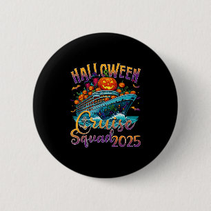 Halloween Kreuzfahrt Team 2025 Urlaub Passende Fam Button