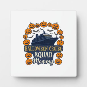 Halloween Kreuzfahrt Team Mami Schiff Kürbisse Fle Fotoplatte