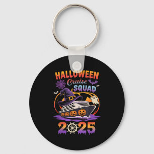 Halloween Kreuzfahrt-Truppe 2025 passende Kreuzfah Schlüsselanhänger