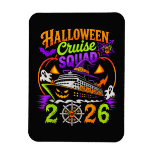 Halloween Kreuzfahrt-Truppe 2026 passende Kreuzfah Magnet