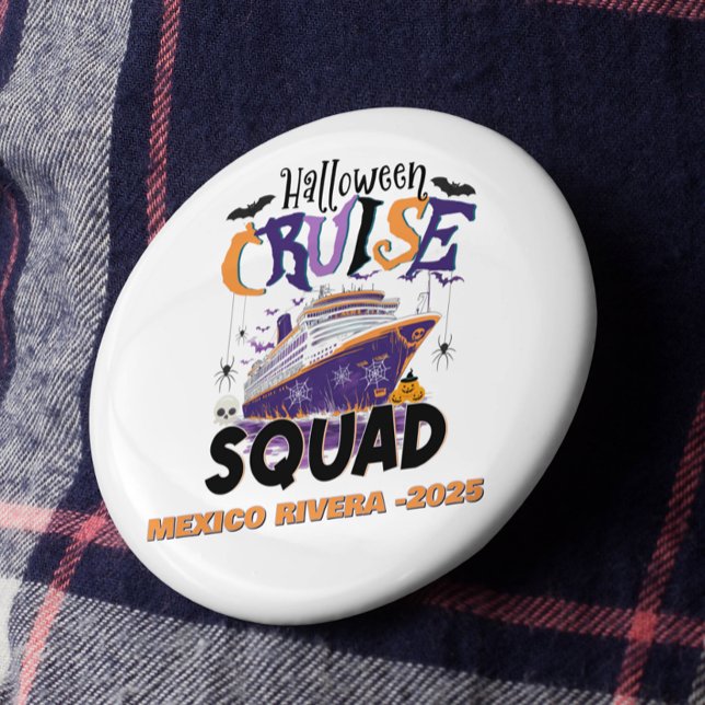 Halloween Kreuzfahrt-Truppe Custom  Button (Von Creator hochgeladen)