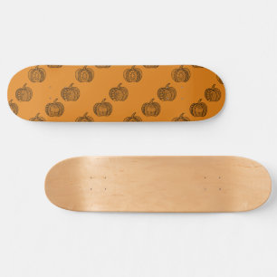Halloween Kritzeleien Boho Mandala Kürbisse Herbst Skateboard