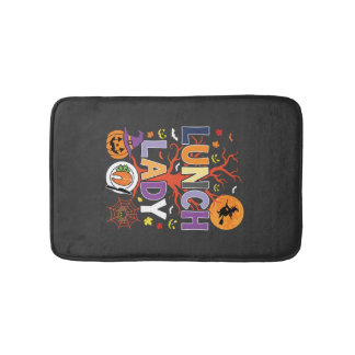 Halloween Küchenhexe Vektor Badematte