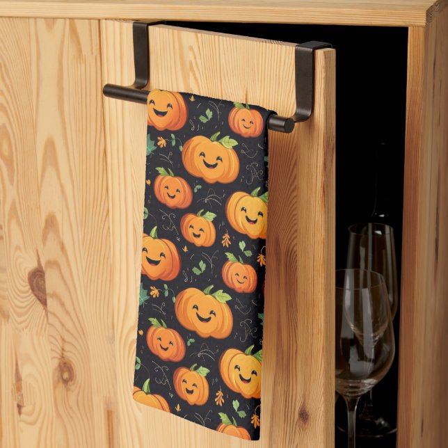 Halloween Küchentuch (Drittel gefaltet)