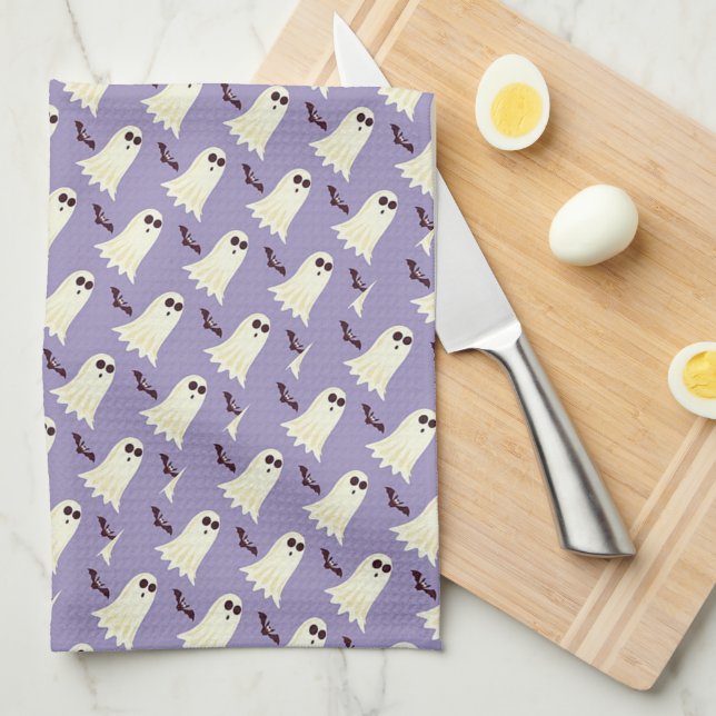 Halloween Küchentuch (Viertel Falte)