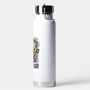 Halloween-Kunstlehrer Gruseliger Klassenraum Trinkflasche