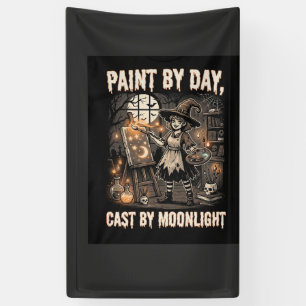 Halloween-Künstlerin Hexen-Magie Banner