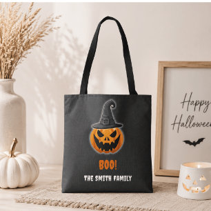 Halloween-Kürbis „BUH!“ – Personalisierter Name