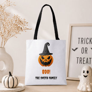 Halloween-Kürbis „BUH!“ – Personalisierter Name