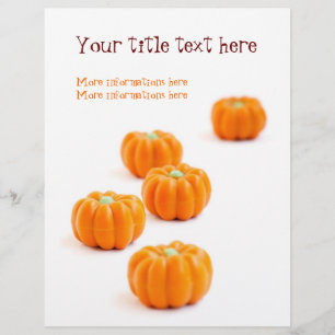 Halloween-Kürbis Flyer