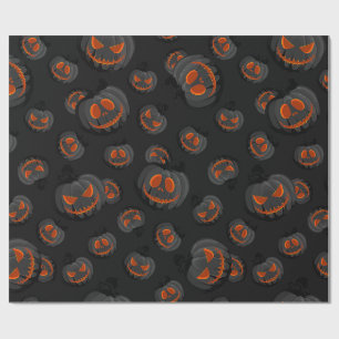 Halloween-Kürbis Geschenkpapier