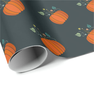 Halloween-Kürbis-Geschenkverpackungspapier Geschenkpapier