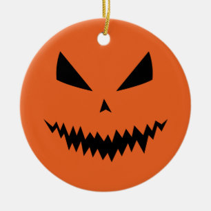 Halloween Kürbis-Jack O'lantern Keramik Ornament