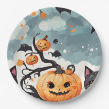 Halloween Kürbis kleine Babydusche