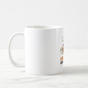 Halloween-Kürbis Lustiger Geist Vintage-Zitat_1 Kaffeetasse