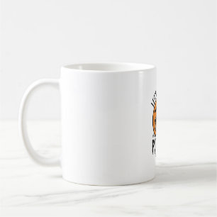 Halloween-Kürbis-Lustiger Hexenhut Gruselig Retro_ Kaffeetasse