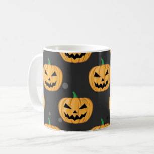 Halloween-Kürbis - Lustiges Muster  Kaffeetasse