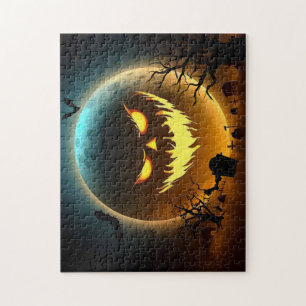 Halloween/Kürbis/Mond/Fall Puzzle