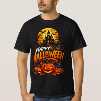 Halloween-Kürbis-Mond-Magie T-Shirt