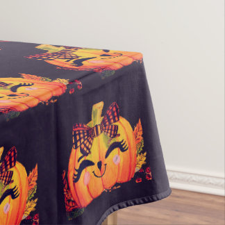 HALLOWEEN-KÜRBIS MS. HÜBSCH   TISCHDECKE