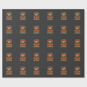 Halloween-Kürbis Nie Zu Früh Burg Grafik_1 Geschenkpapier