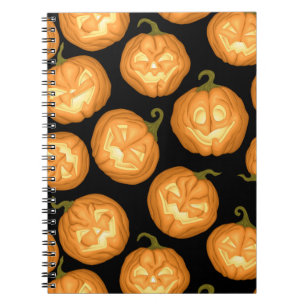 Halloween-Kürbis Notizblock