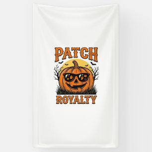 Halloween-Kürbis-Patch Vintage-Jack-O-Lantern-Shi Banner