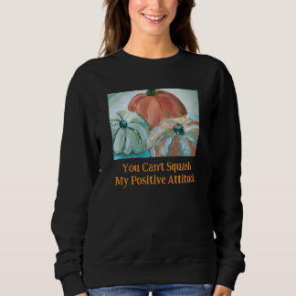 Halloween-Kürbis-Positivitäts-Sweatshirt Sweatshirt