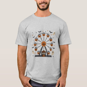 Halloween-Kürbis-Riesenrad T-Shirt