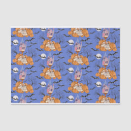 Halloween-, Kürbis-, Schädel- und Flechtpapier Seidenpapier