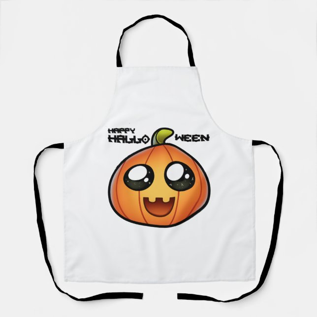 Halloween-Kürbis             Schürze (Vorderseite)