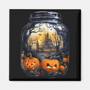 Halloween-Kürbis-Shirt Frauen Kostüm Gruselig Magnet