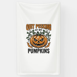 Halloween-Kürbis-Shirt Vintage-Gravur-Witz_1 Banner