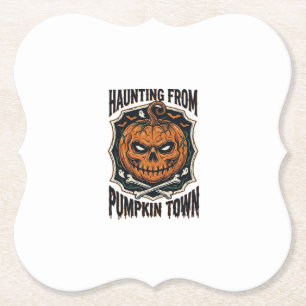 Halloween-Kürbis-Shirt Vintage Jack O Lantern Tow Untersetzer
