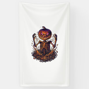 Halloween-Kürbis-Skelett-Magieportal-Flammen_1 Banner