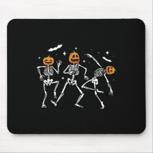 Halloween Kürbis Skelett Mousepad