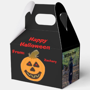Halloween-Kürbis-Streich-oder-Überraschung-Gespens Geschenkschachtel